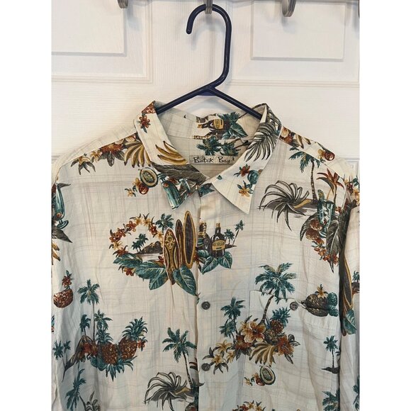 Batik Bay Hawaiian Tropical Themed Button Down Short Sleeve Shirt Size XXL - Picture 2 of 9